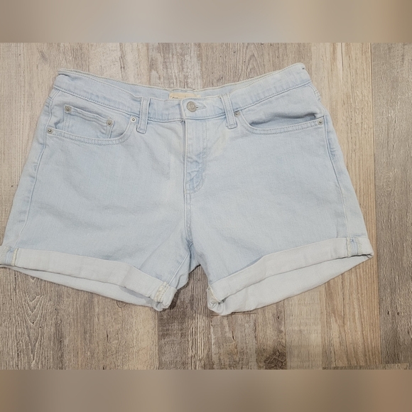 GAP Light Blue Jean Shorts - Picture 1 of 6